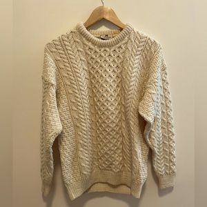 Carraig Donn Traditional Aran Sweater